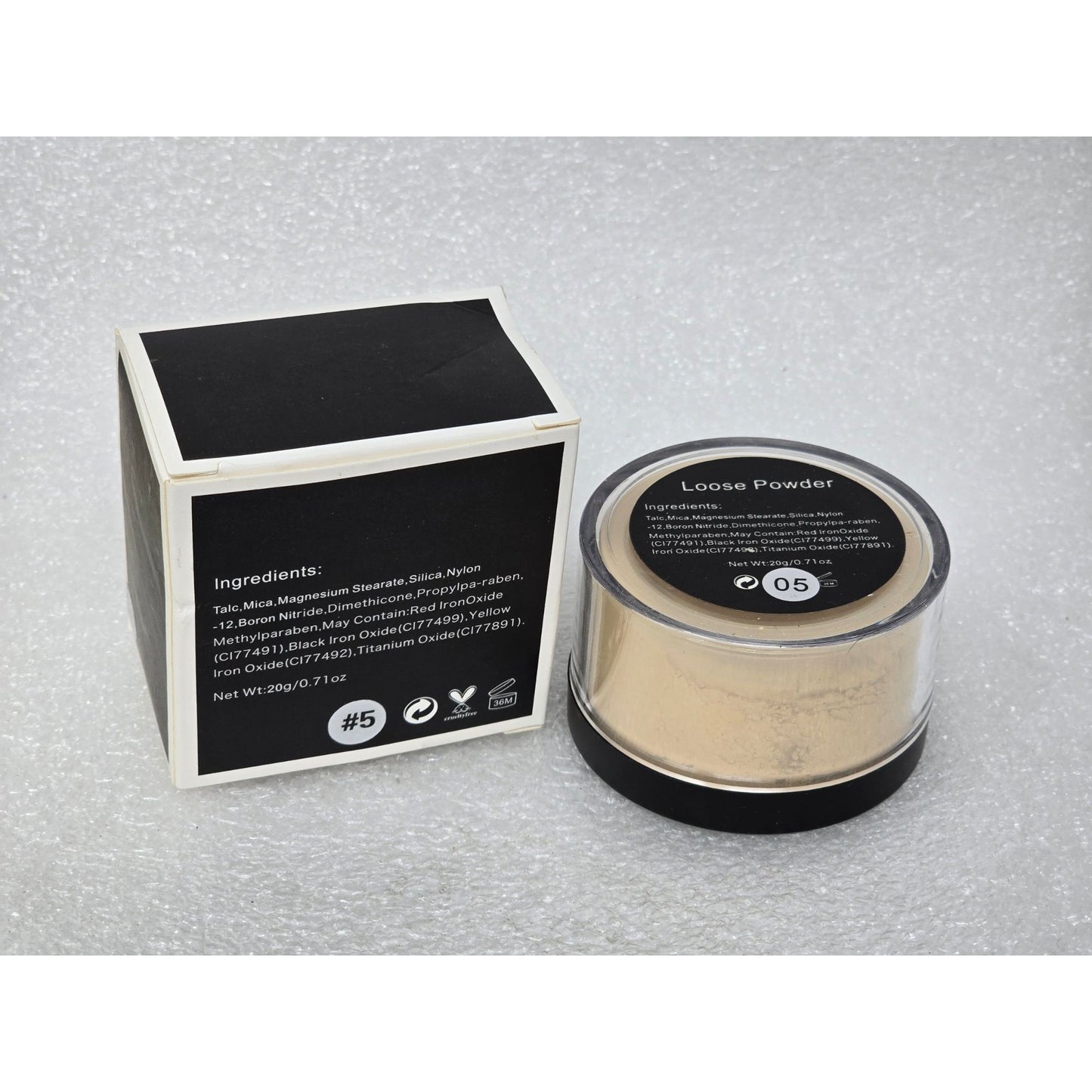 FH Beauty Loose Powder 05 With Box 20g Lightweight Matte Finish