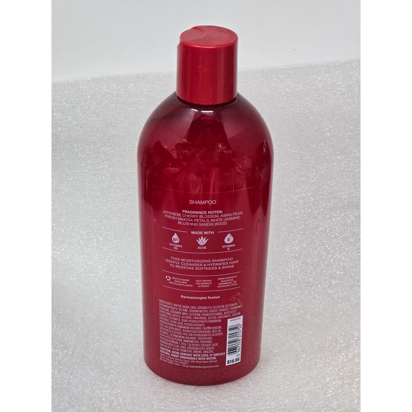 Bath & Body Works Japanese Cherry Blossom Shampoo 16 Fl Oz