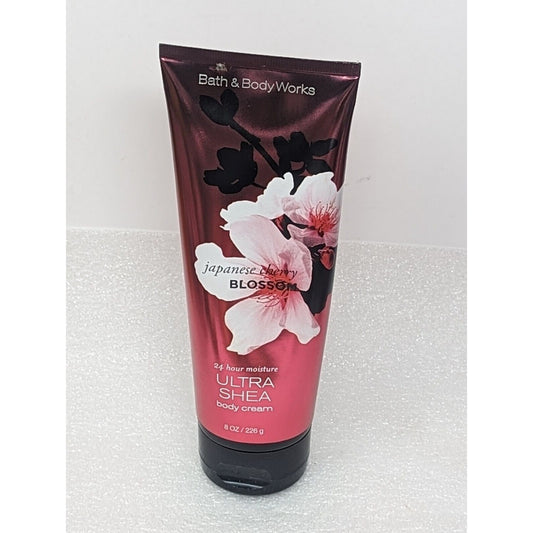 Bath & Body Works Japanese Cherry Blossom Ultra Shea Body Cream 8 oz 24 hr