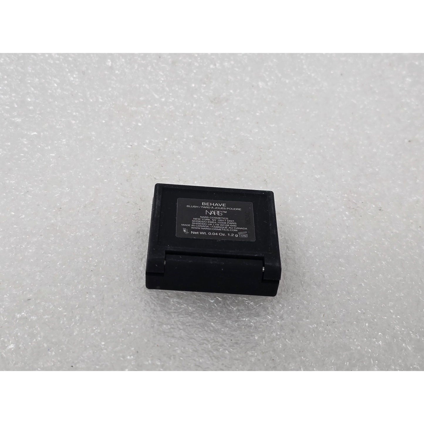 Nars Behave Blush Powder Compact 0.04 Oz Travel Size Makeup