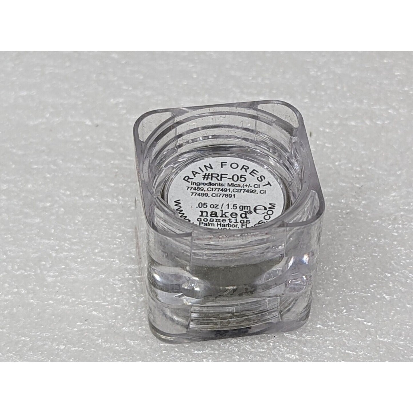 Naked Cosmetics Loose Pigment Eyeshadow Rainforest #RF-05 .05 oz Rain Forest