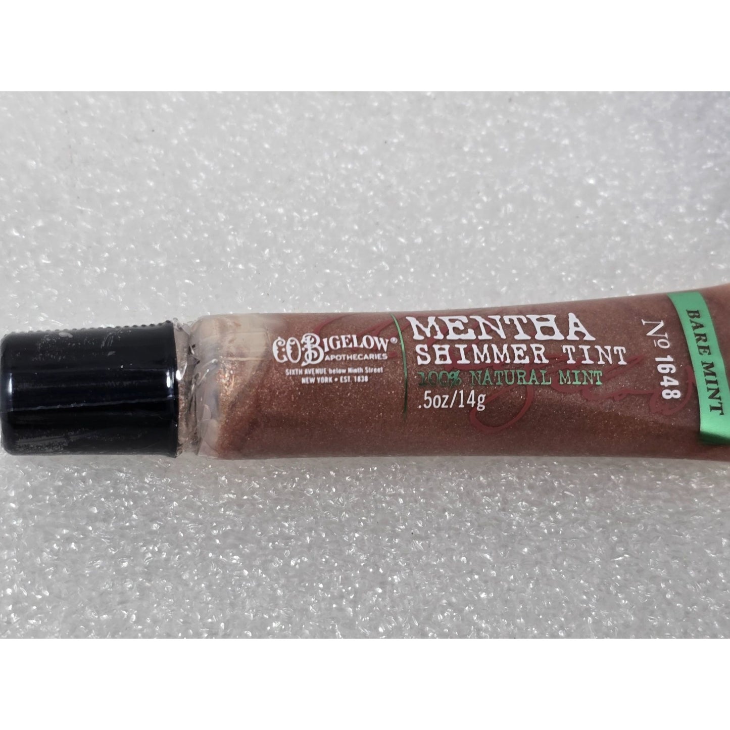 C.O. Bigelow Mentha Shimmer Tint No. 1648 Bare Mint .5 oz Tube