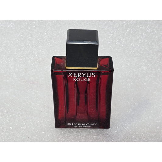 Givenchy Xeryus Rouge After Shave 50ml / 1.7 Fl Oz Red Glass Bottle