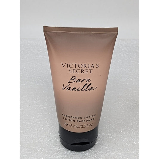 Victoria's Secret Bare Vanilla Fragrance Body Lotion Travel Size 2.5 oz