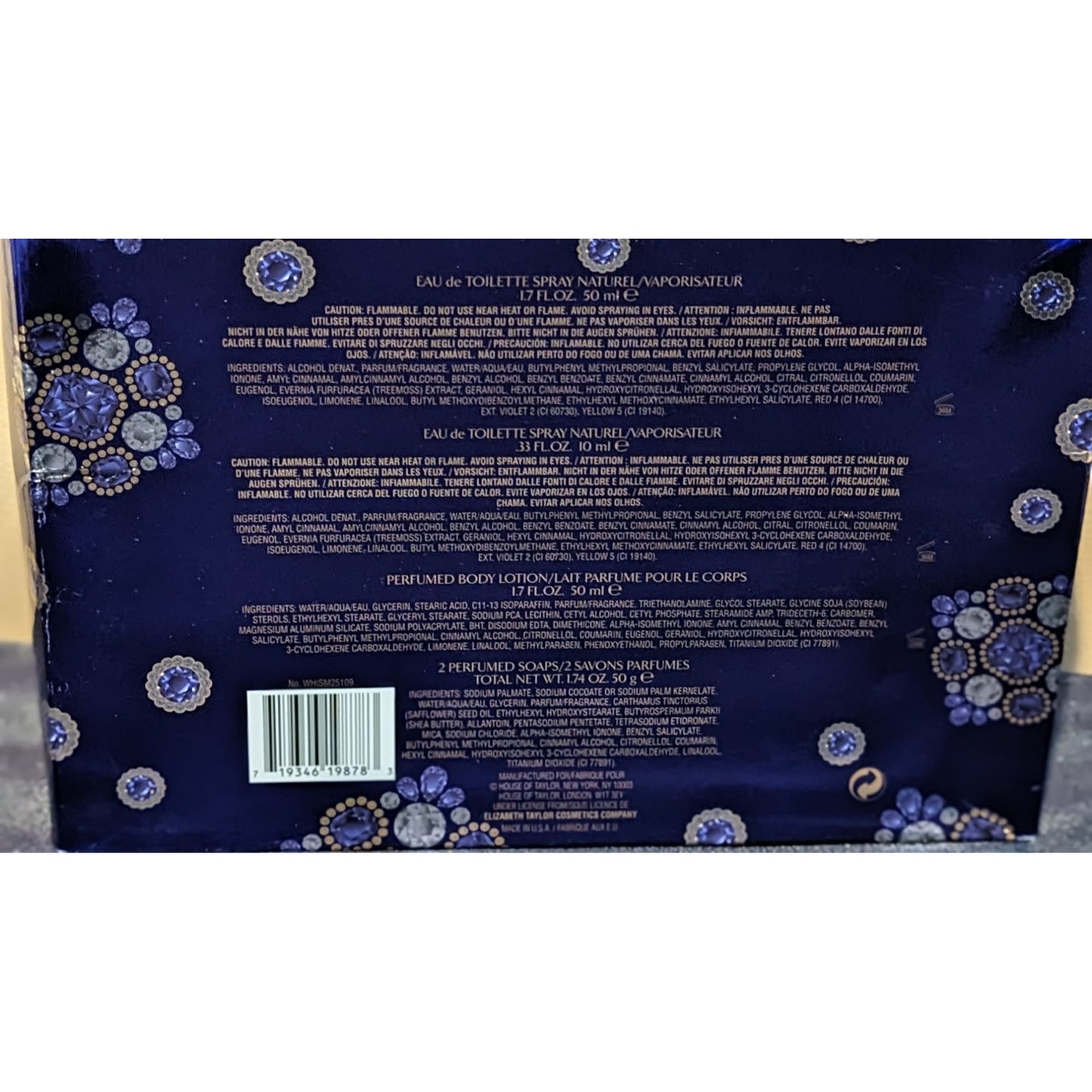 White Diamonds By Elizabeth Taylor 5-Piece Fragrance Gift Set