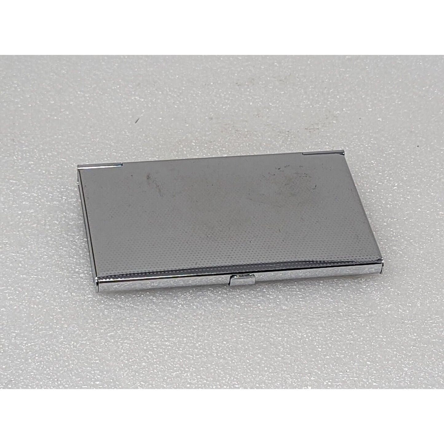 Pier 1 Business Card Holder Bejeweled Silver Tone