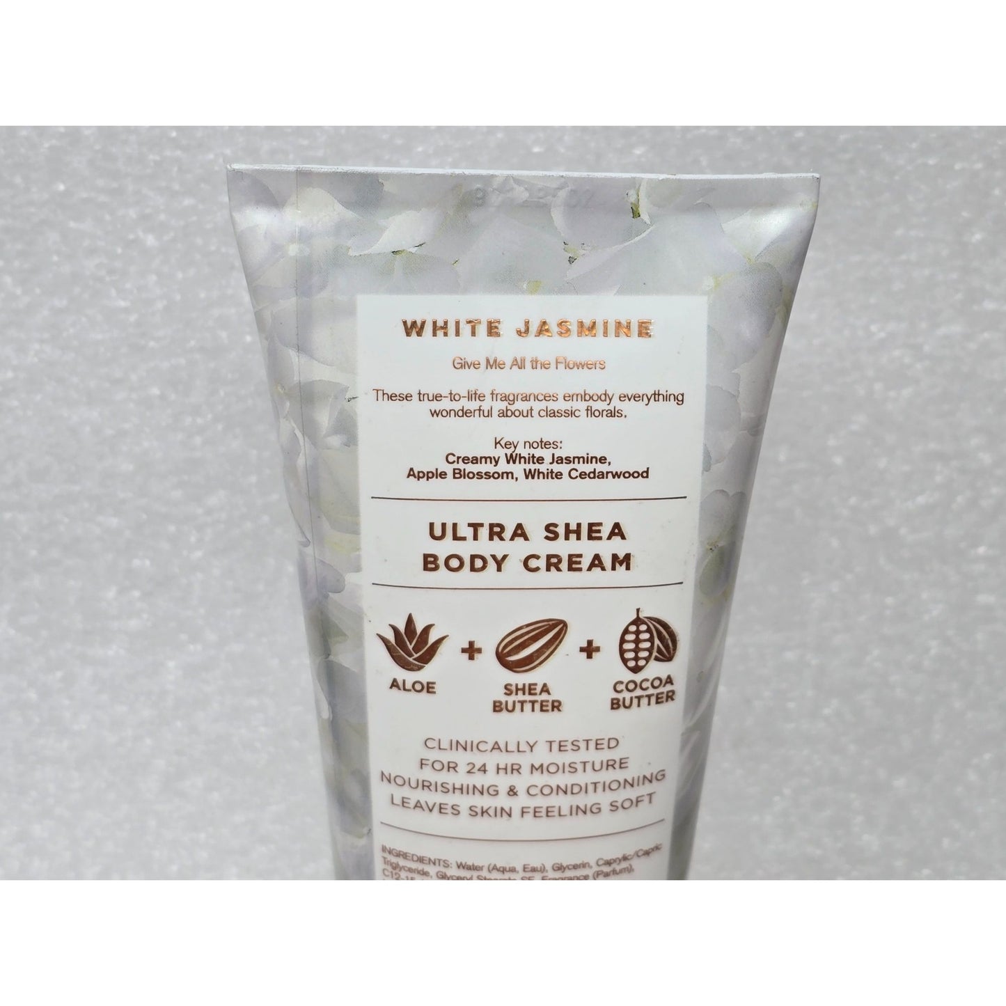 White Jasmine Ultra Shea Body Cream 8 Oz By Bath & Body Works