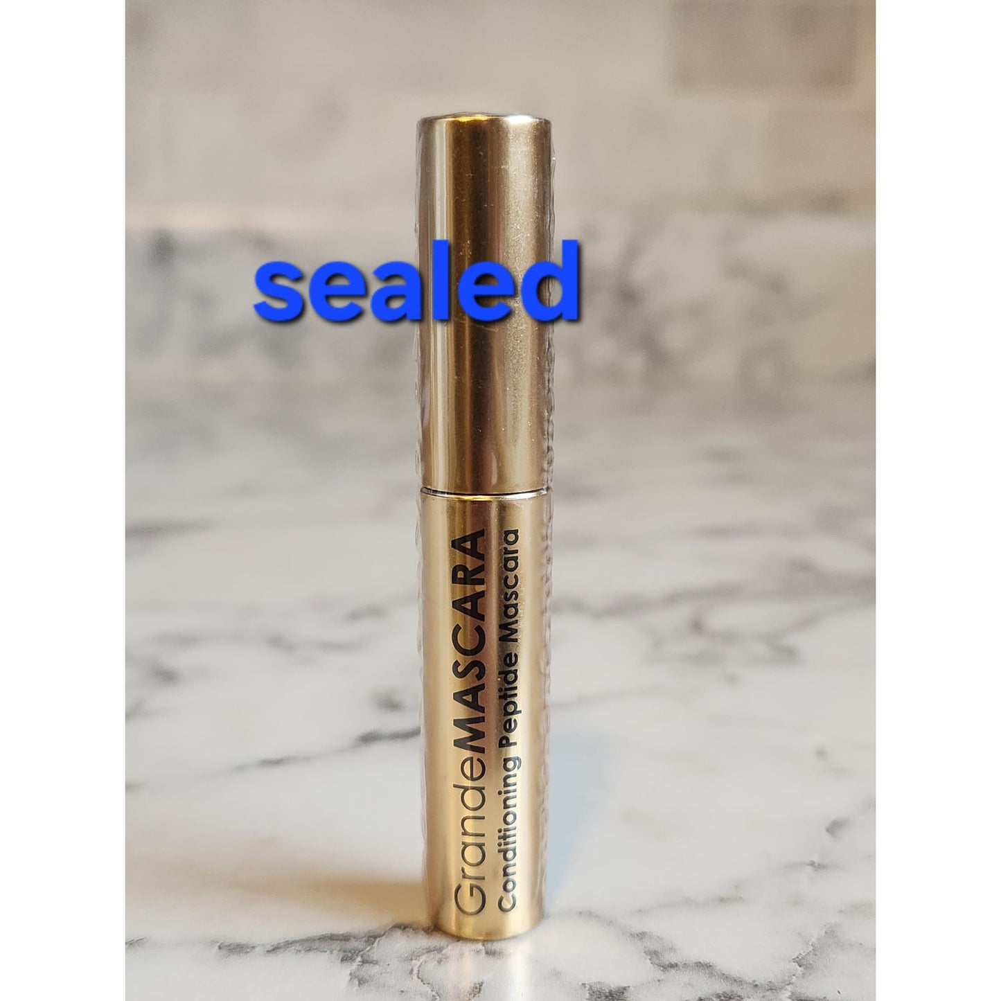 Grande MASCARA Conditioning Peptide Mascara Sealed Gold Tube Travel Size