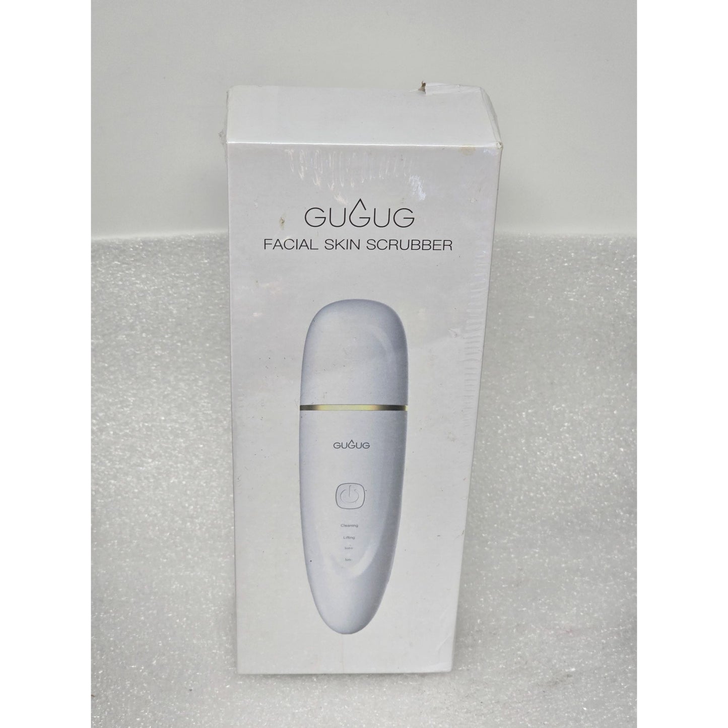 GUGUG Facial Skin Scrubber With Silicone Covers