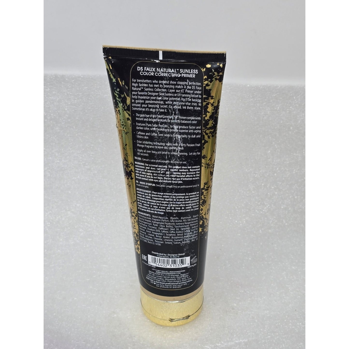 Designer Skin CC Sunless Primer Color Balancing Sunless Skincare With DHA