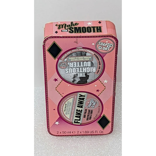 Soap & Glory Fake Away Body Polish & The Righteous Butter Moisturizer Duo Set
