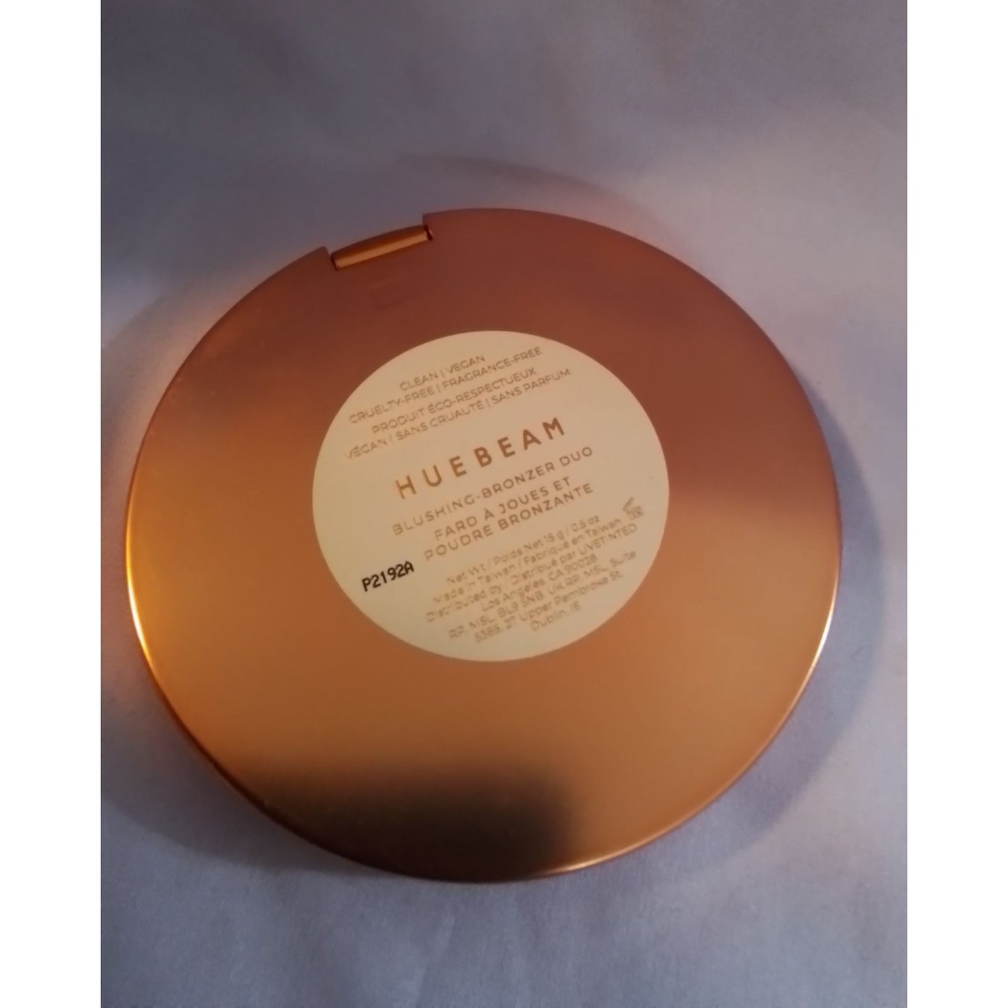 Huebeam Blushing-Bronzer Duo Compact