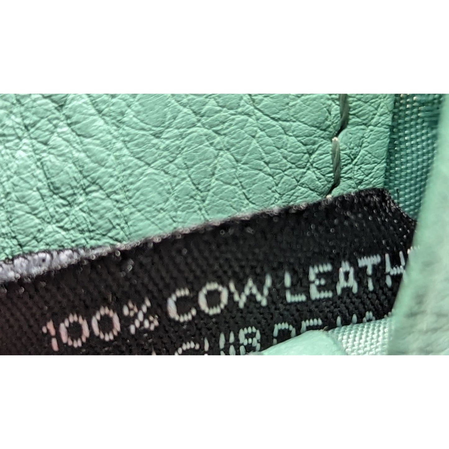 Marc Jacobs Leather Wallet Standard Supply Workwear Mint Green