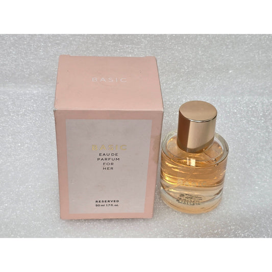 Reserved Basic Eau De Parfum For Her 50ml Luxury Fragrance With Original Box