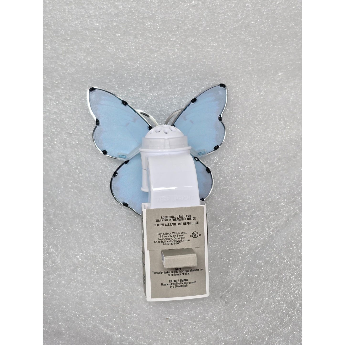 Bath & Body Works Blue Butterfly Wallflowers Plug-In Nightlight Air Freshener