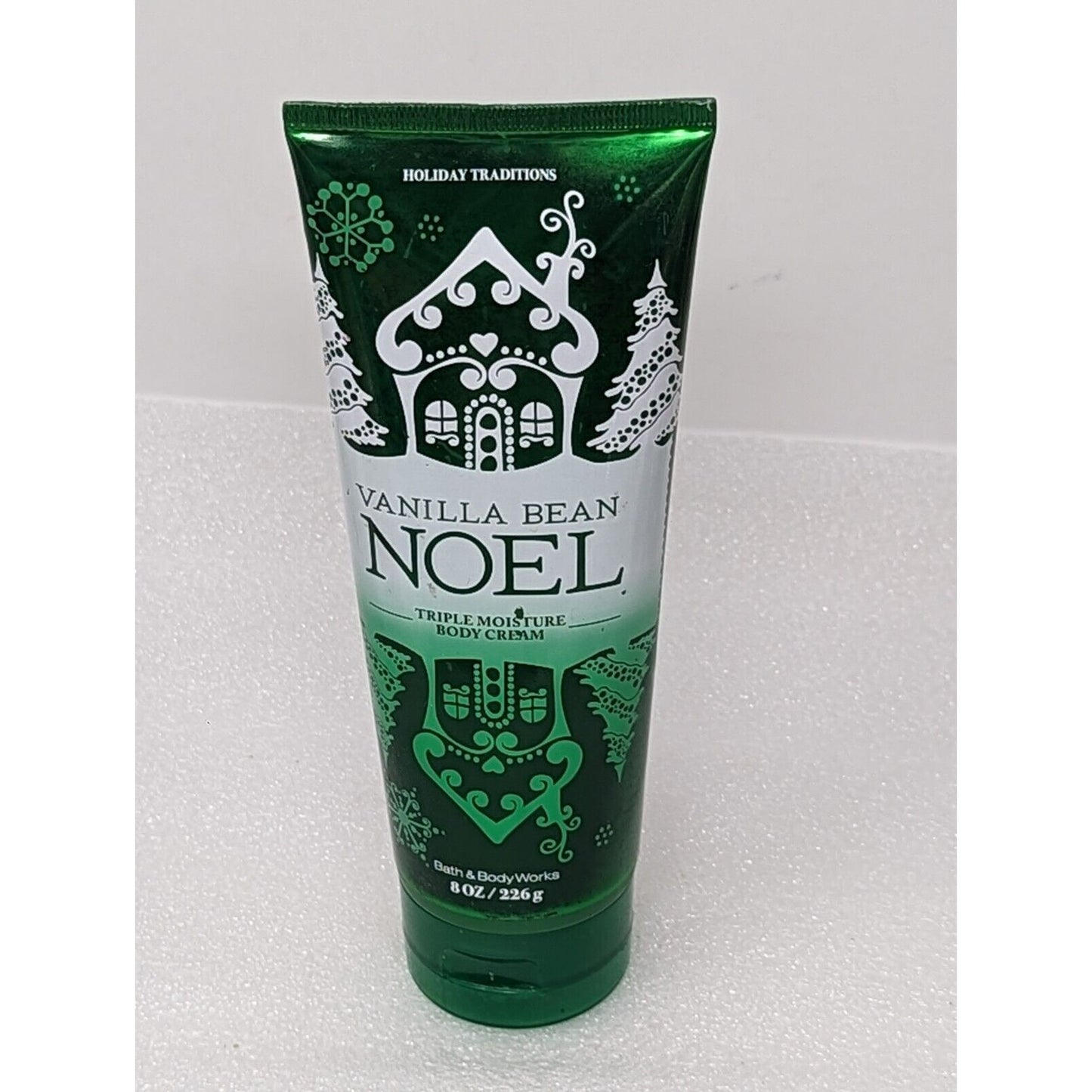 Bath & Body Works  Vanilla Bean Noel Triple Moisture Body Cream 8 oz