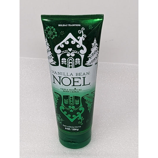 Bath & Body Works  Vanilla Bean Noel Triple Moisture Body Cream 8 oz