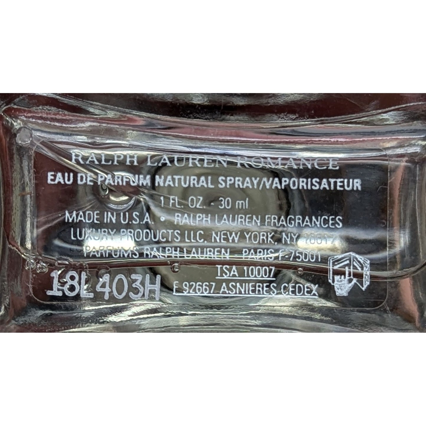 Ralph Lauren Romance Eau De Parfum Natural Perfume Spray 1 Fl. Oz.