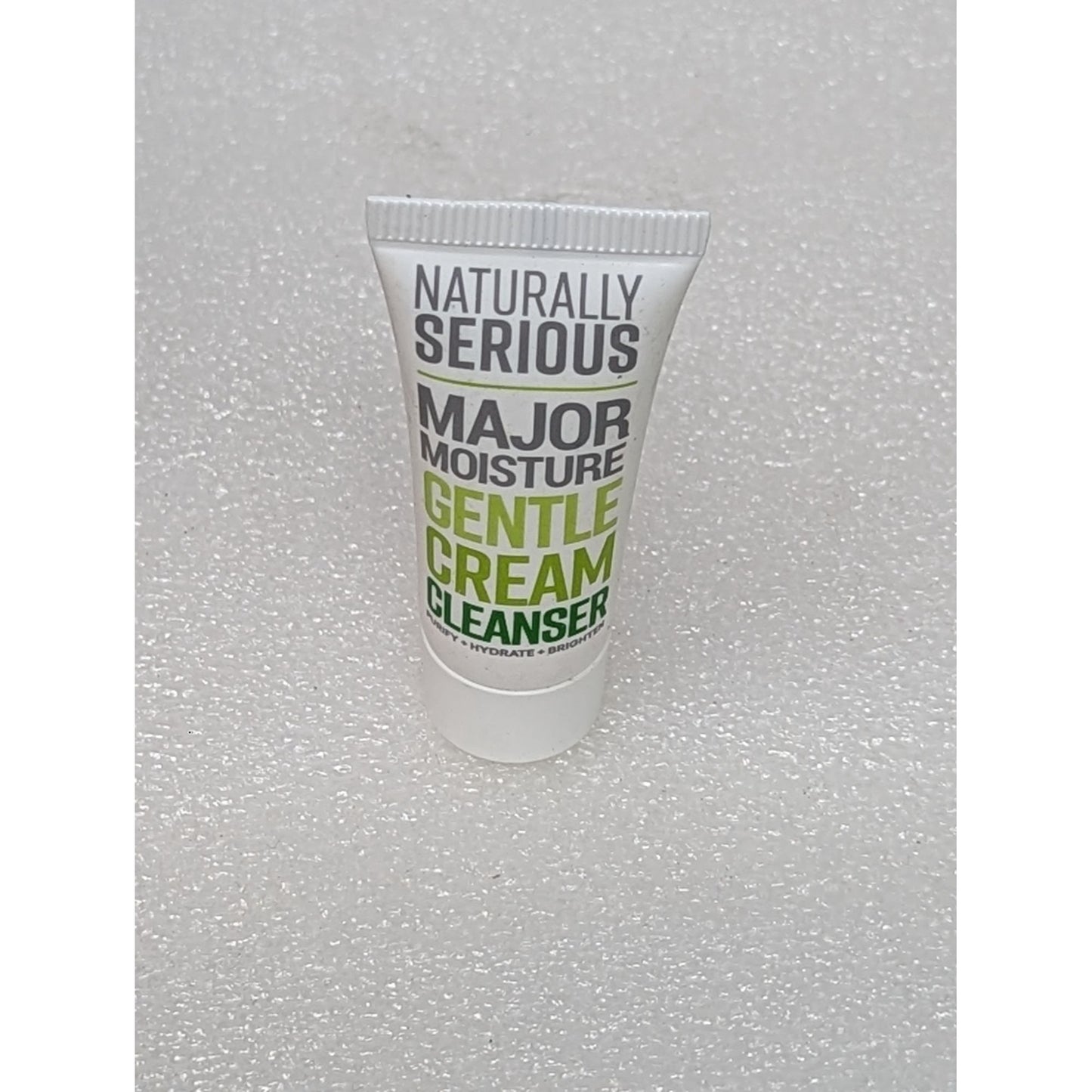 Naturally Serious Major Moisture Gentle Cream Cleanser .25 Oz Travel Size