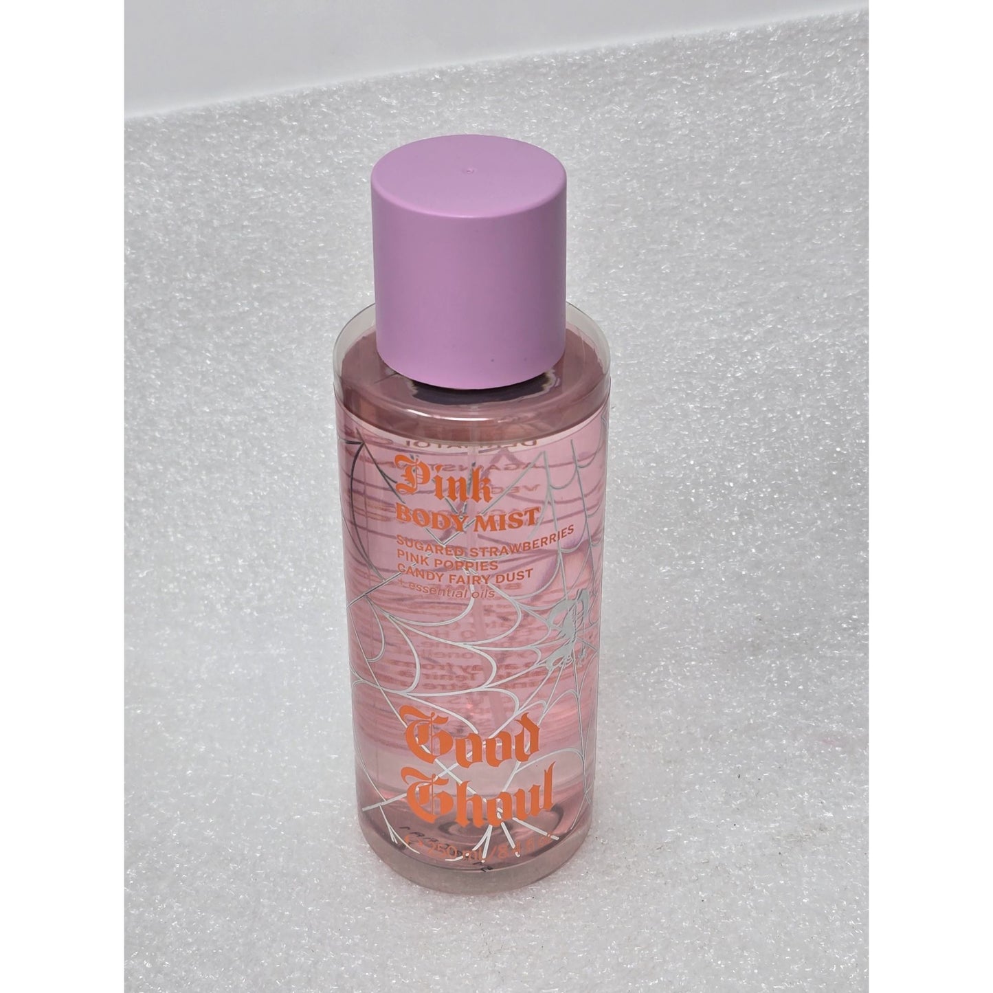 Victoria's Secret Good Ghoul Pink Body Mist Strawberries & Candy Fairy Dust