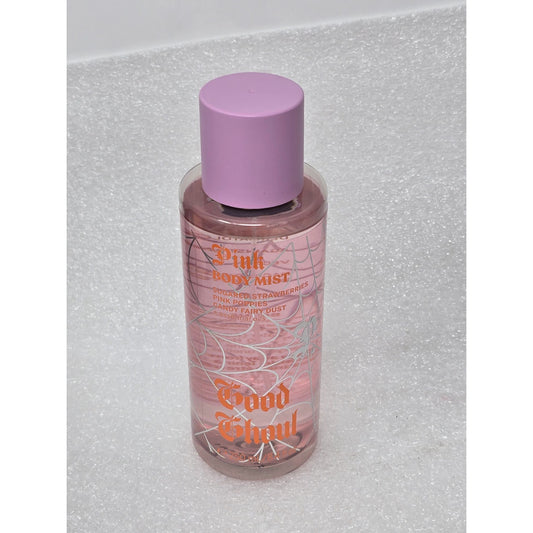 Victoria's Secret Good Ghoul Pink Body Mist Strawberries & Candy Fairy Dust