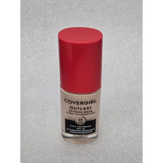Covergirl Outlast Extreme Wear 3-In-1 Foundation 805 Ivory 30mL SPF18