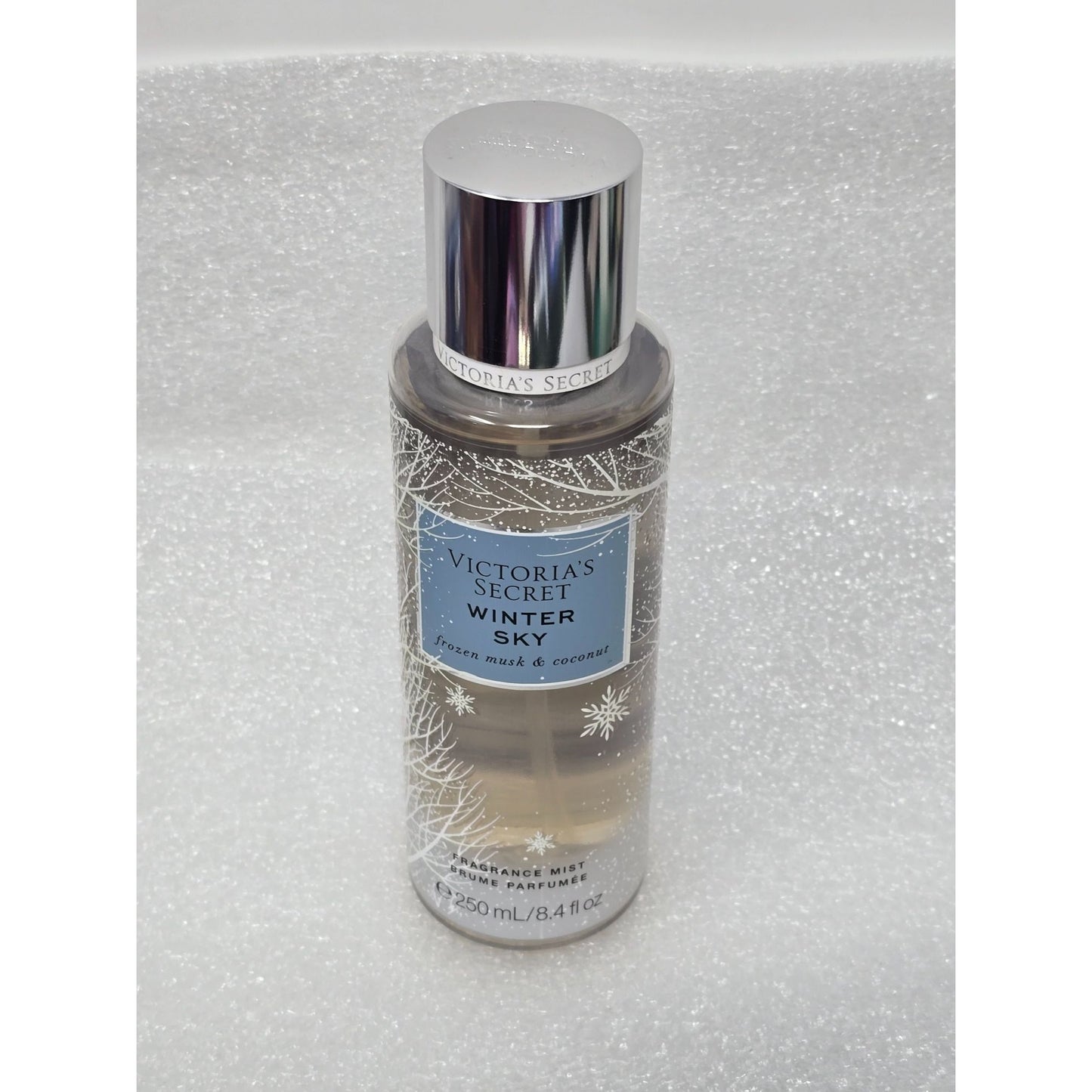 Victoria's Secret Winter Sky Fragrance Mist 250 Ml Frozen Musk & Coconut