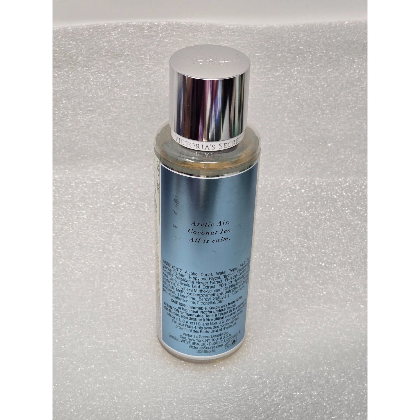 Victoria's Secret Winter Sky Fragrance Mist 250 Ml Frozen Musk & Coconut
