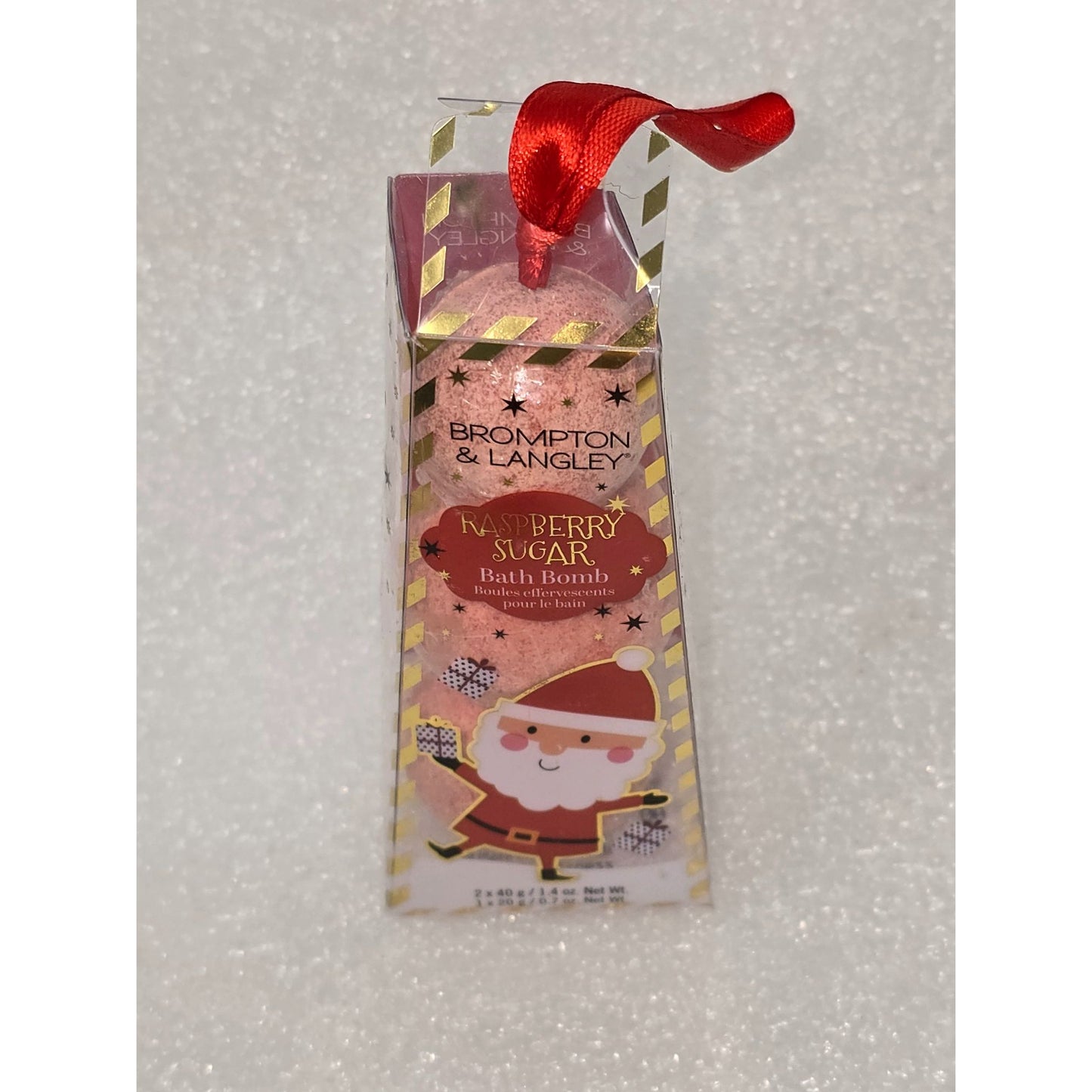 Brompton & Langley Raspberry Sugar Bath Bomb Gift Set