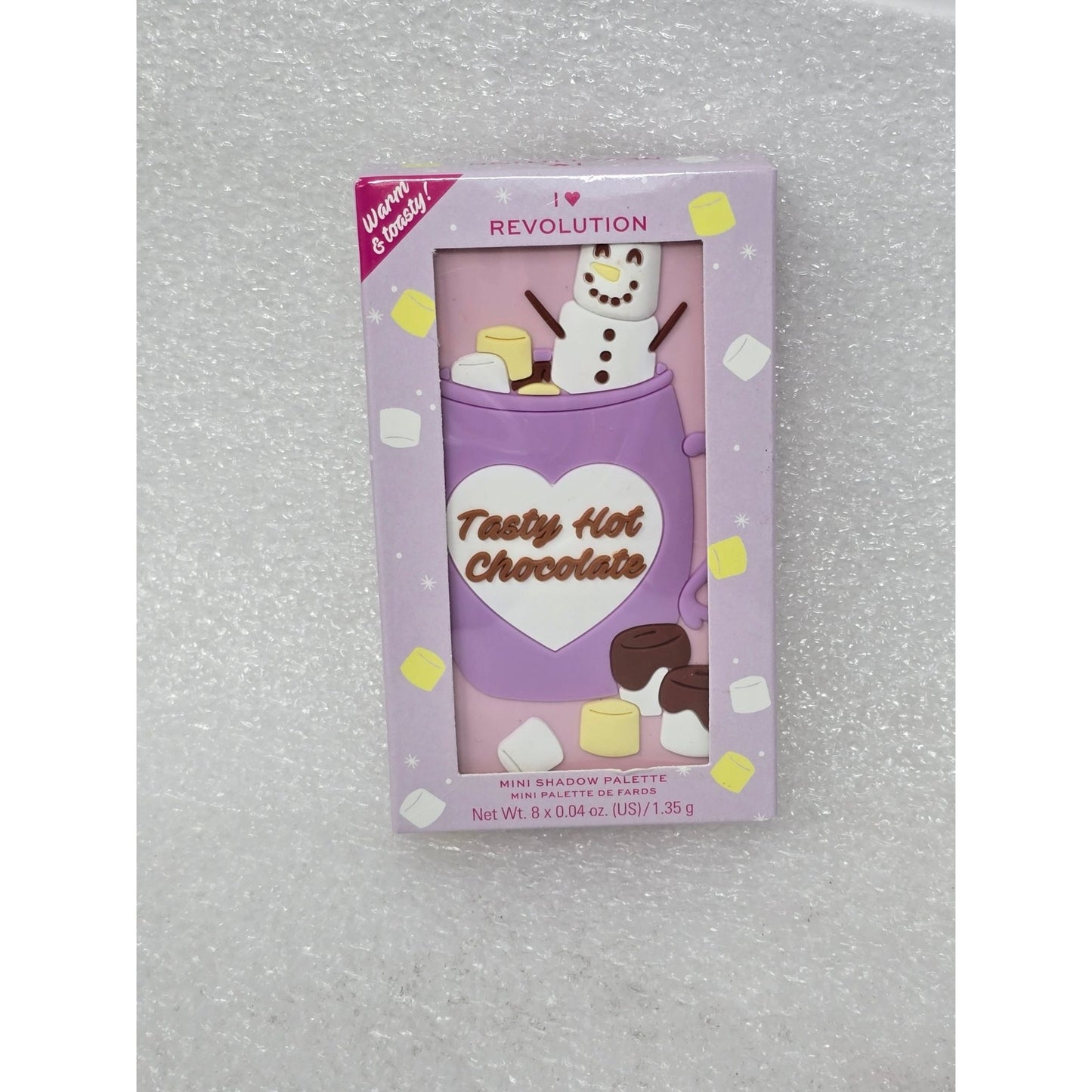 I Heart Revolution Tasty Hot Chocolate Mini Shadow Eyeshadow Palette 8 Shades