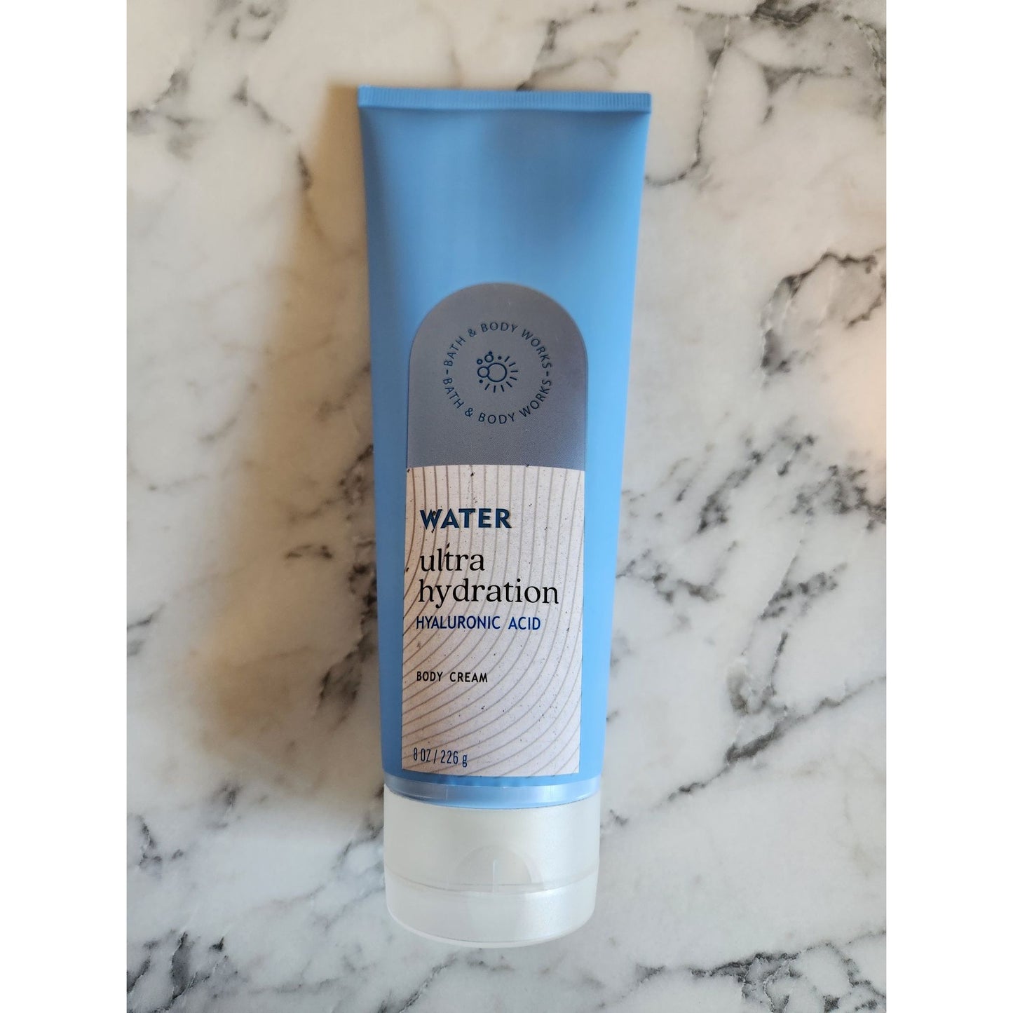 Bath & Body Works Water Ultra Hydration Body Cream With Hyaluronic Acid 8 Oz