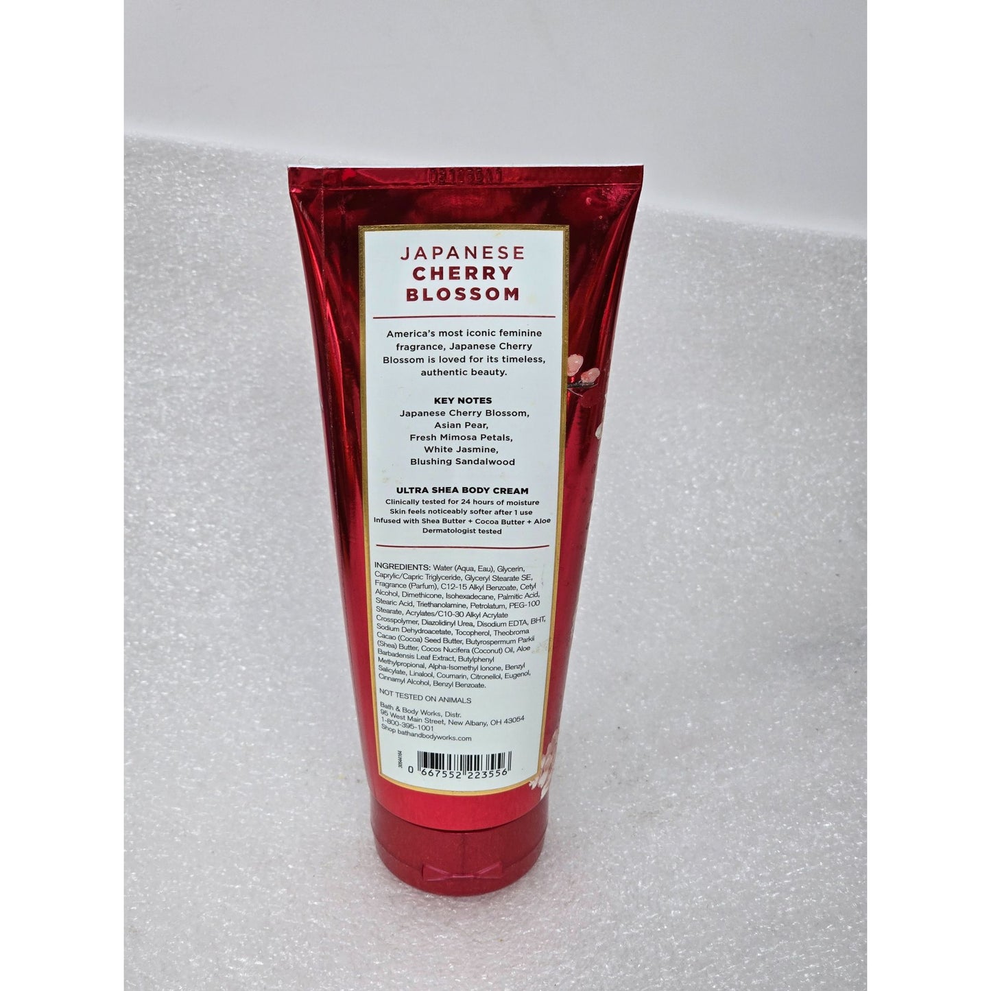 Bath & Body Works Japanese Cherry Blossom Ultra Shea Body Cream 8 Oz Moisturizer