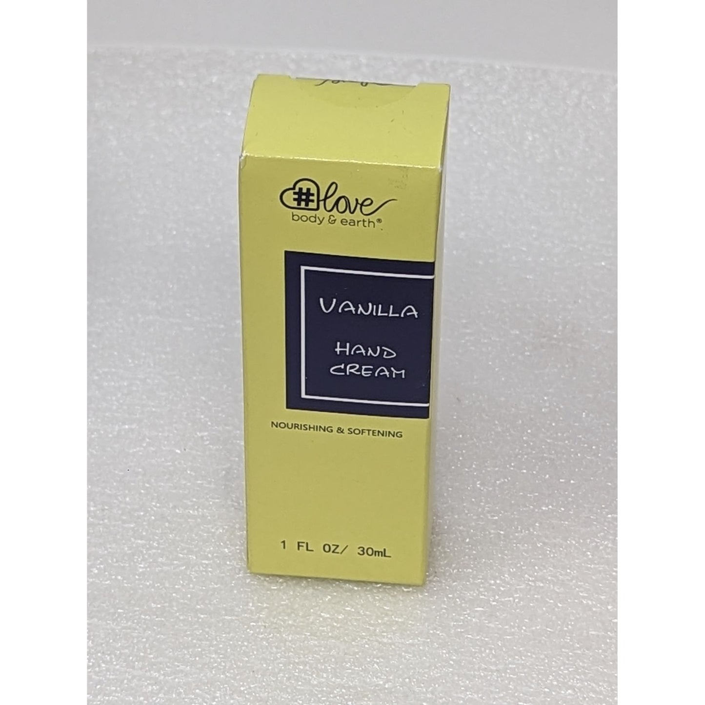 Love Body & Earth Vanilla Hand Cream Nourishing & Softening 1 oz