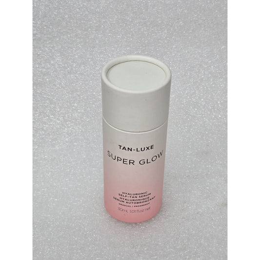 Tan-Luxe Super Glow Hyaluronic Self-Tan Serum Gradual Bronzing Skincare 30ml