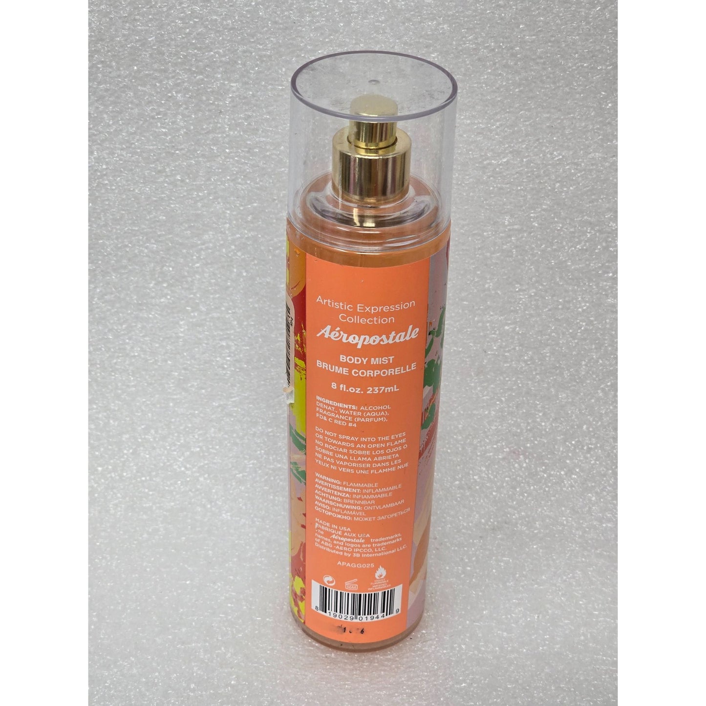 Aeropostale Graceful Gardenia Body Fragrance Mist Spray 8 Fl Oz