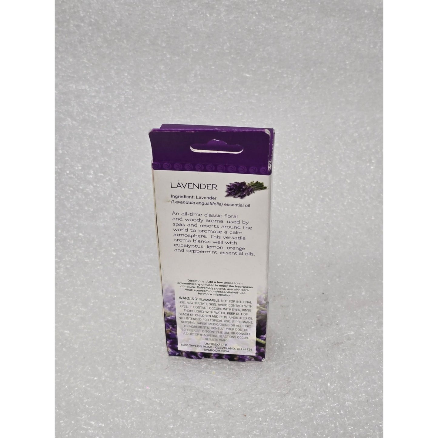 Sparoom Relax Lavender Essential Oil 10mL .33 oz Aromatherapy