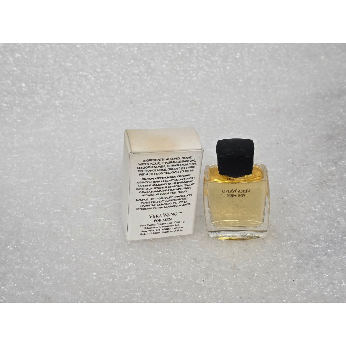 Vera Wang For Men Mini Eau De Toilette Cologne 4ml / .13 Fl Oz Travel Size
