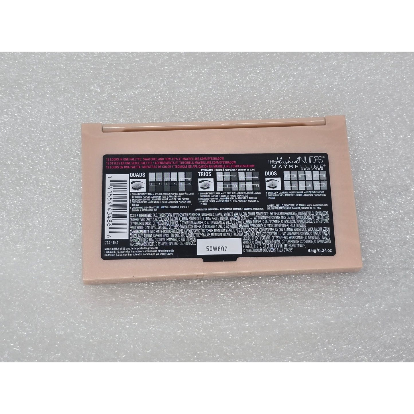 Maybelline The Blushed Nudes 12-Color Eyeshadow Palette