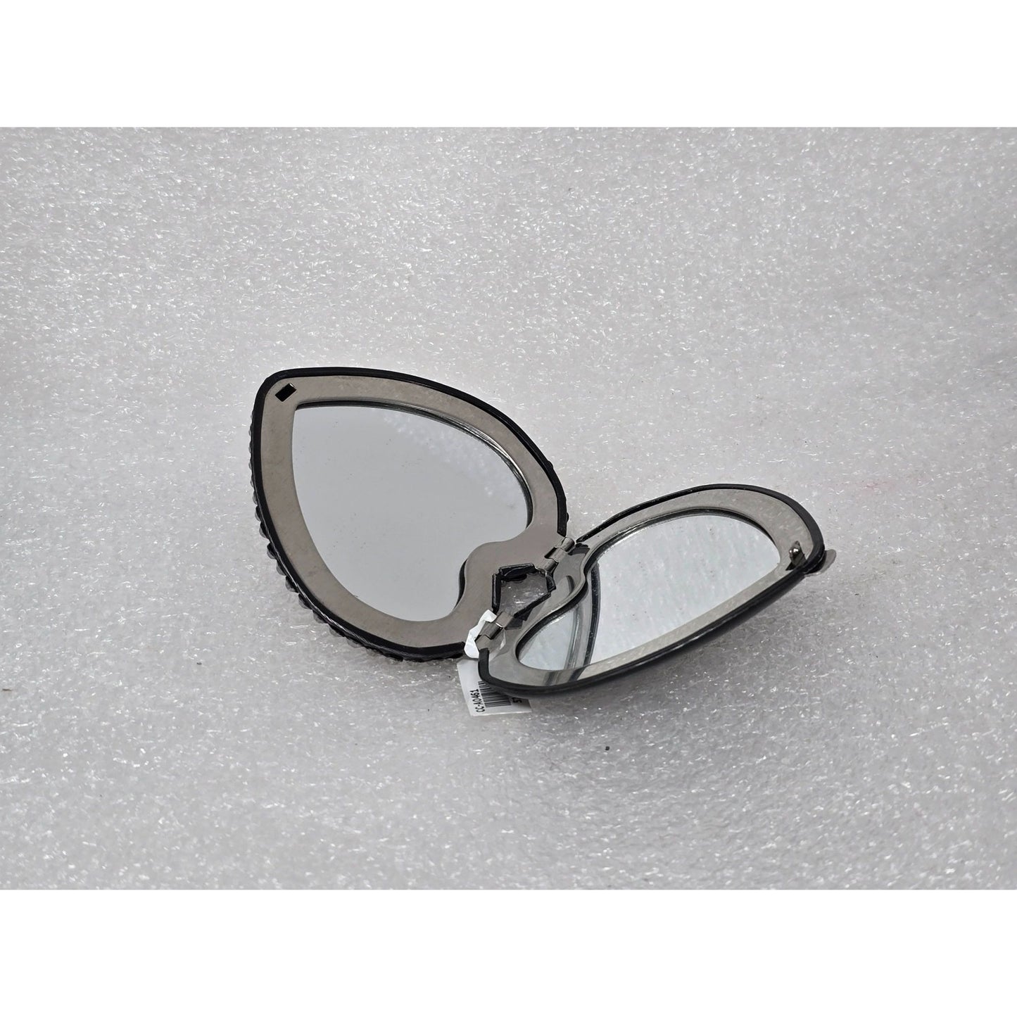 Fashion Box Fashion Mirror Heart-Shaped Rhinestone Compact Mirror