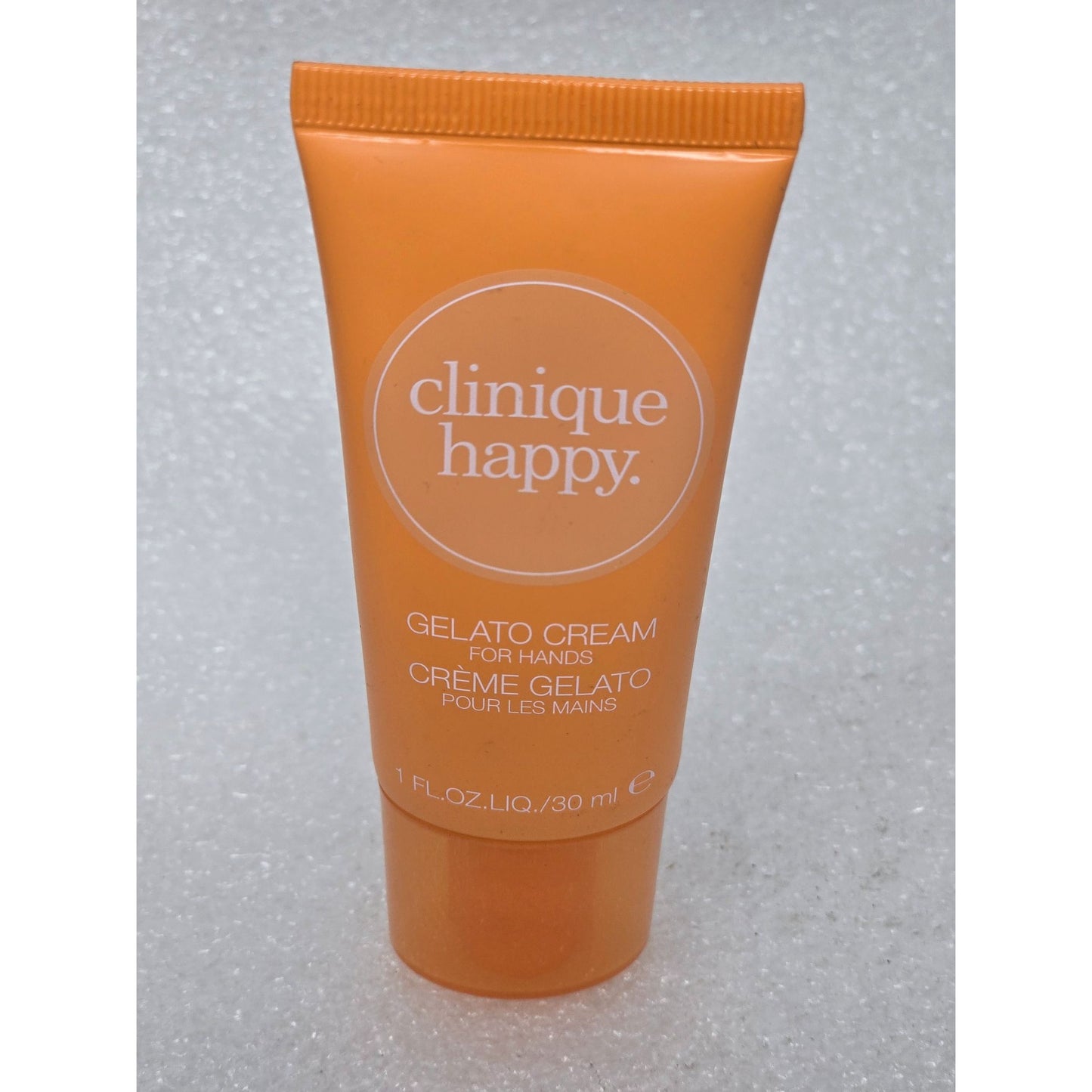 Clinique Happy Gelato Cream For Hands 1 Fl Oz Travel Size