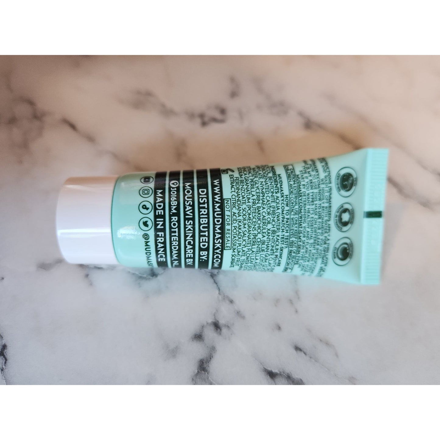 Mudmasky Vitamin A Booster French Clay Mask .5 Oz Travel Size