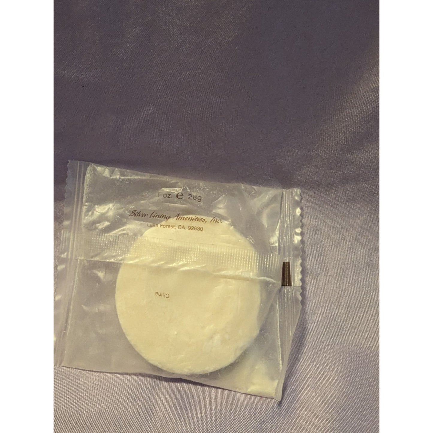 Echos Cleanse 1 Oz Round Hotel Soap Individually Wrapped