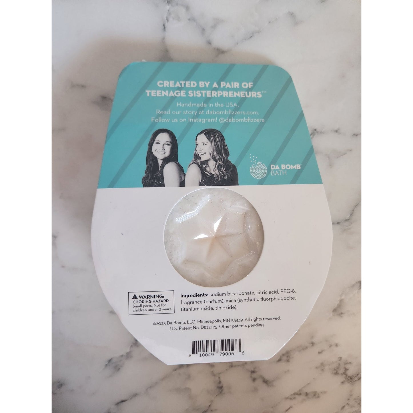 Da Bomb Bath Nutcracker Bomb Winter Berry Bath Fizzer W/ Fun Surprise Inside