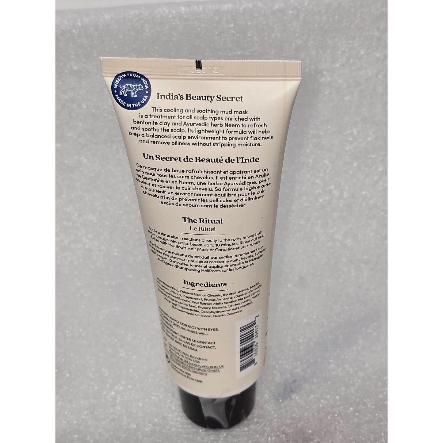 Fable & Mane SahaScalp Cooling Scalp Mud Mask 6 Fl Oz / 177 Ml