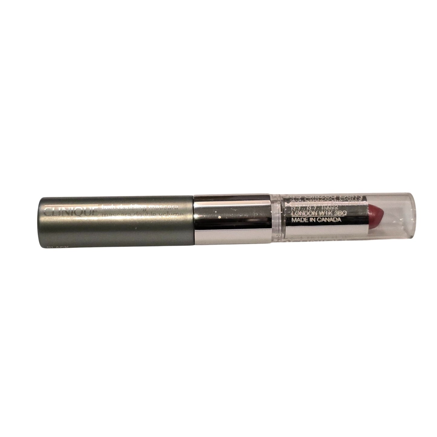 Clinique Lash Doubling Mascara Black & Different Lipstick 43 Glazed Berry Duo