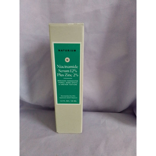 Naturium Niacinamide Serum 12% Plus Zinc 2% 1.0 Fl Oz
