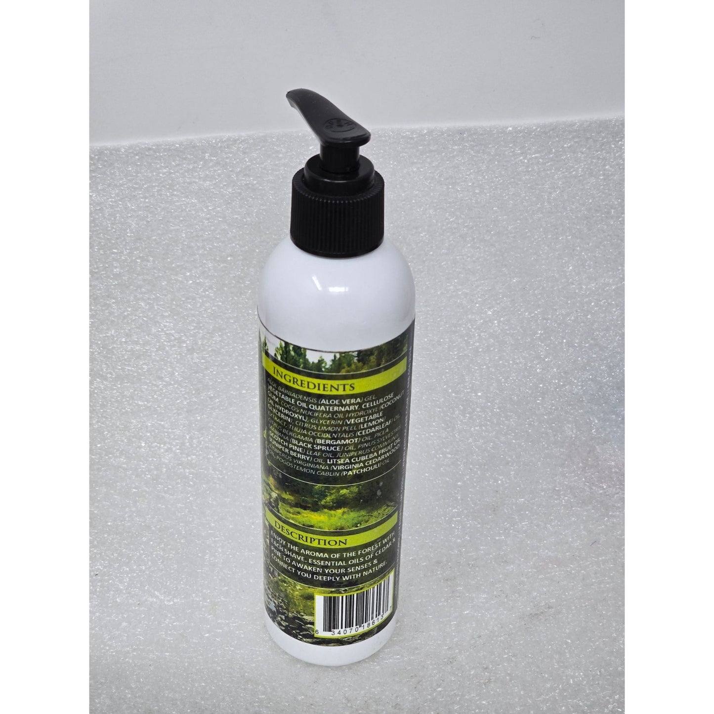 Kettle Care Organics Northwest Wilderness Shaving Cream 8 Fl Oz