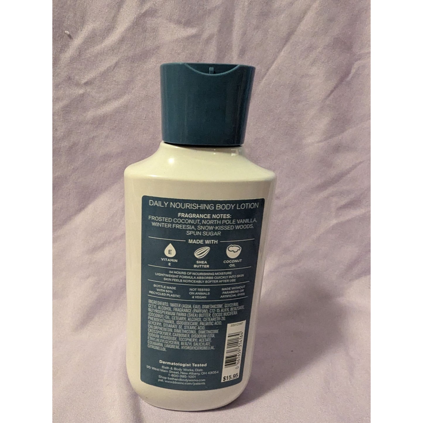 Bath & Body Works Frosted Coconut Snowball Body Lotion Daily Nourishing