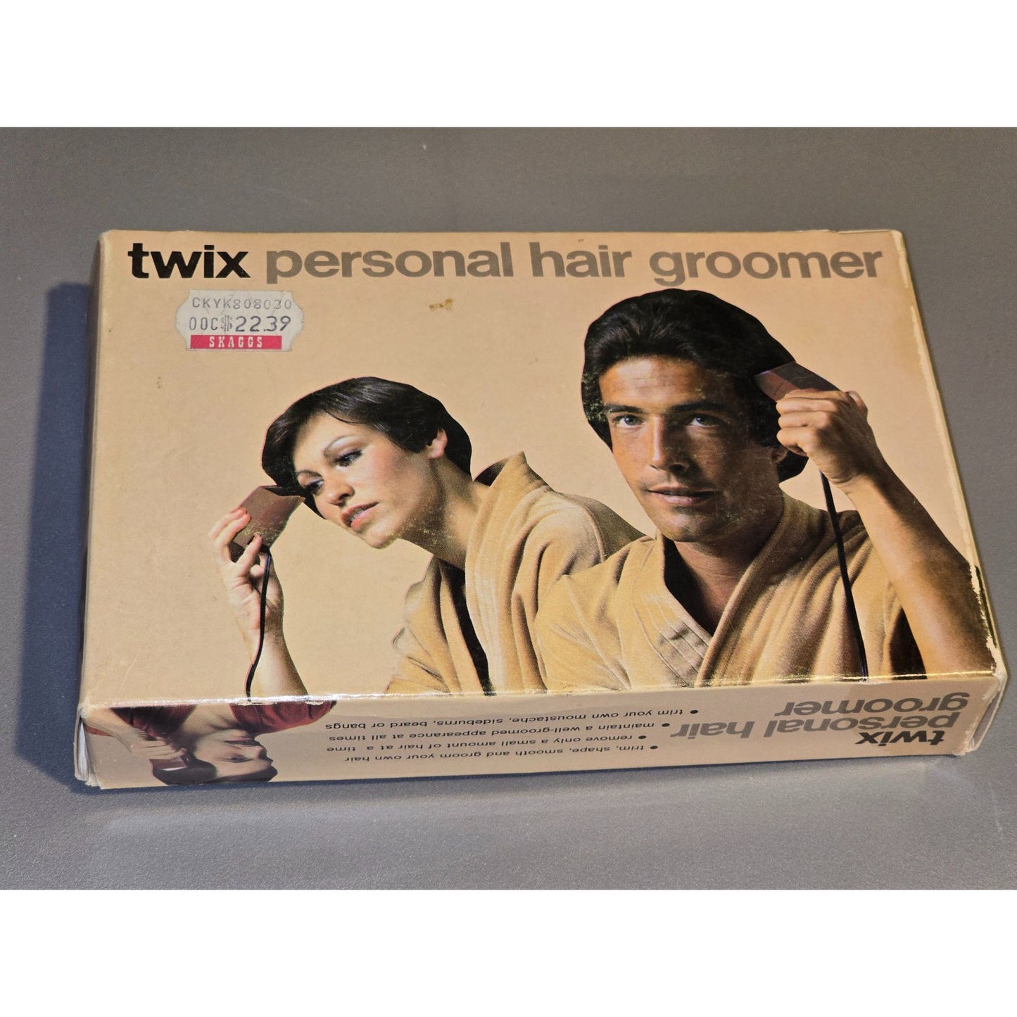 Vintage Wahl Twix Personal Hair Groomer Electric Trimmer Interchangeable Head