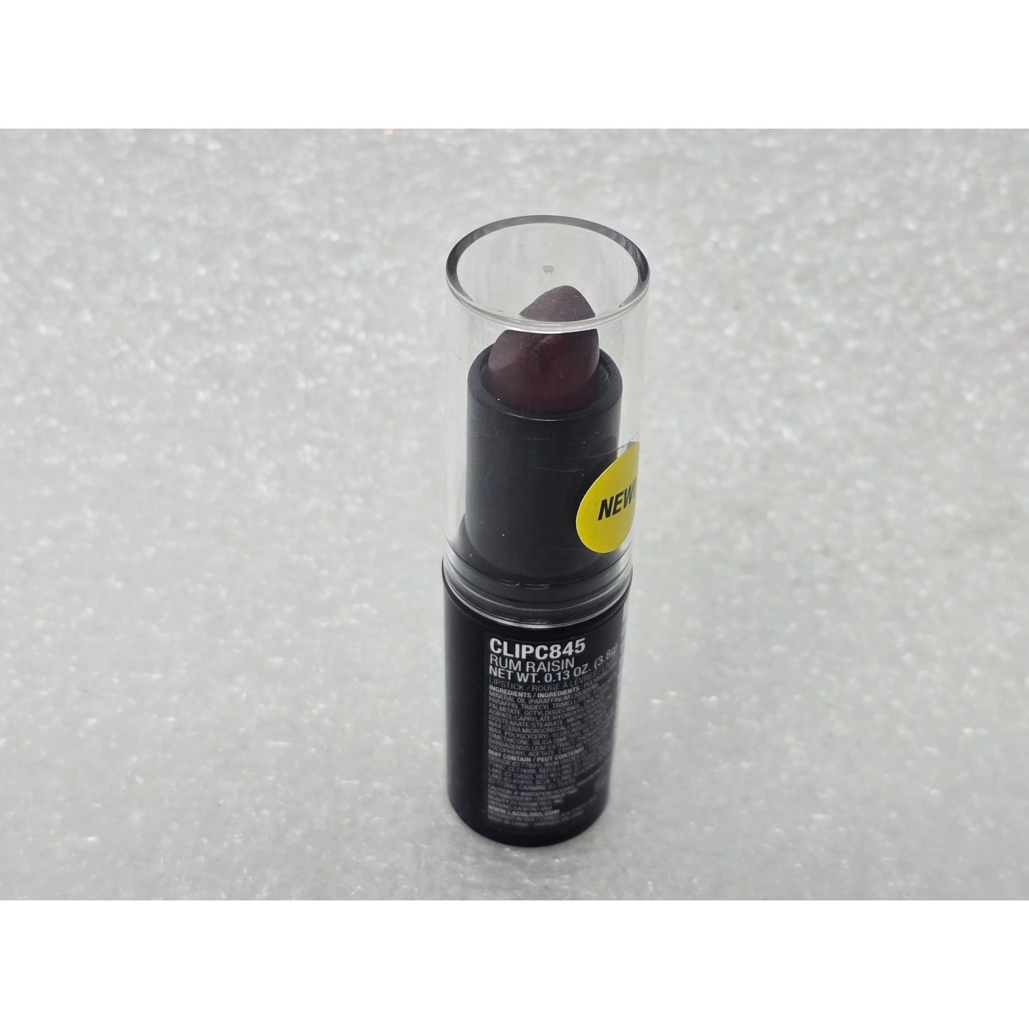 L.A. Colors Matte Lipstick Rum Raisin 0.13 Oz CLIPC845